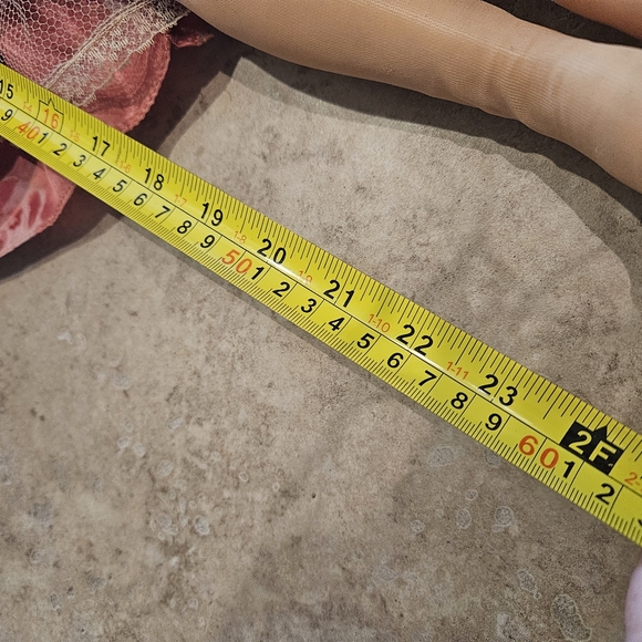 24" Vintage Rubber Vinyl Body Doll 40s 50s 60s - Picture 9 of 10